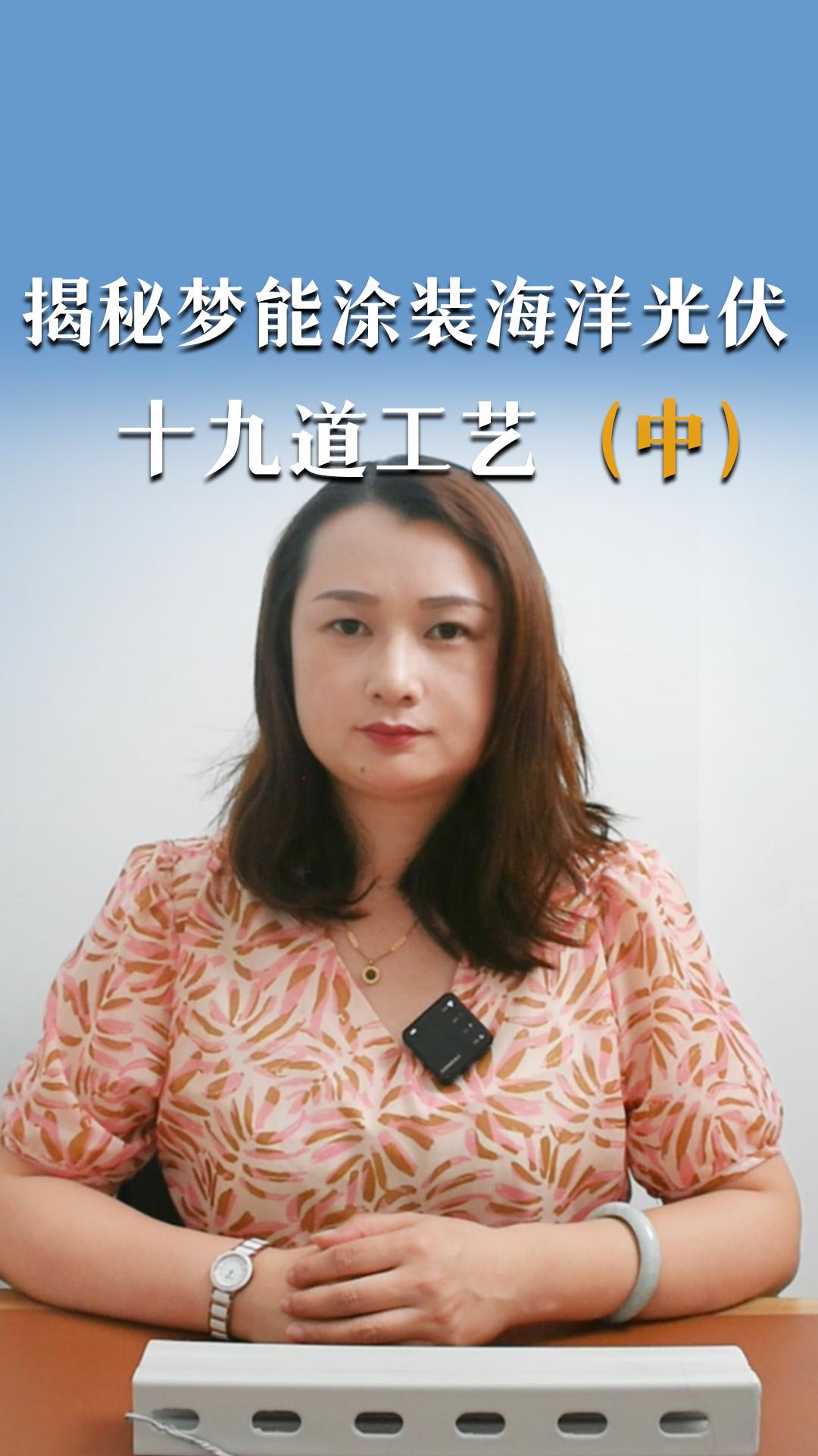 揭秘夢能涂裝海洋光伏的19道工藝（中）